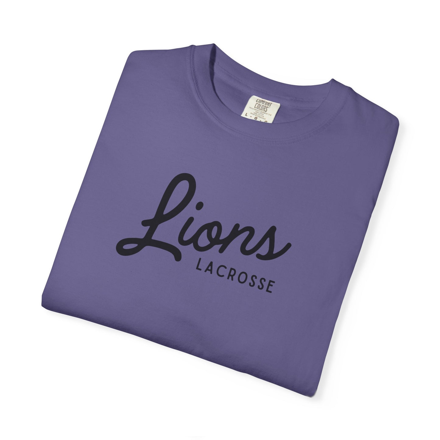 Lions Lacrosse Unisex Garment-Dyed T-Shirt