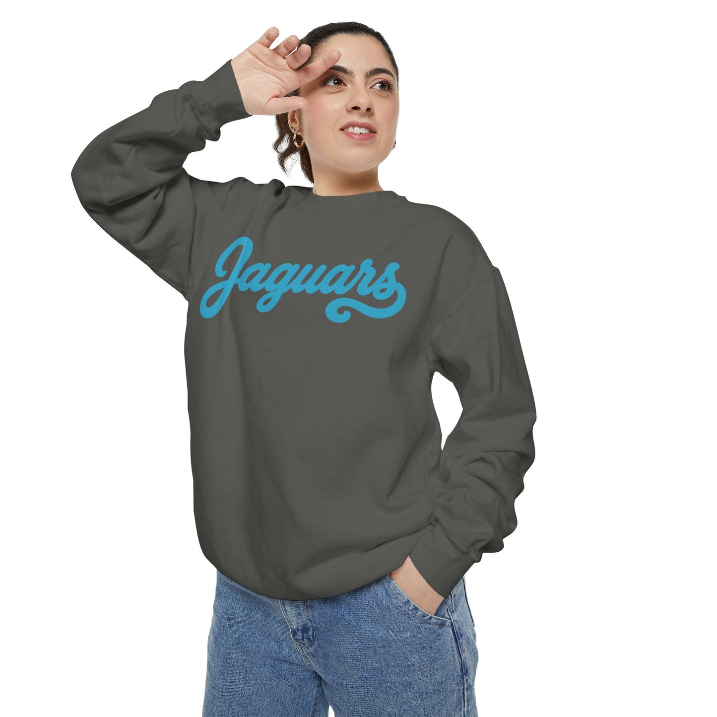 Retro Jaguars Script Sweatshirt