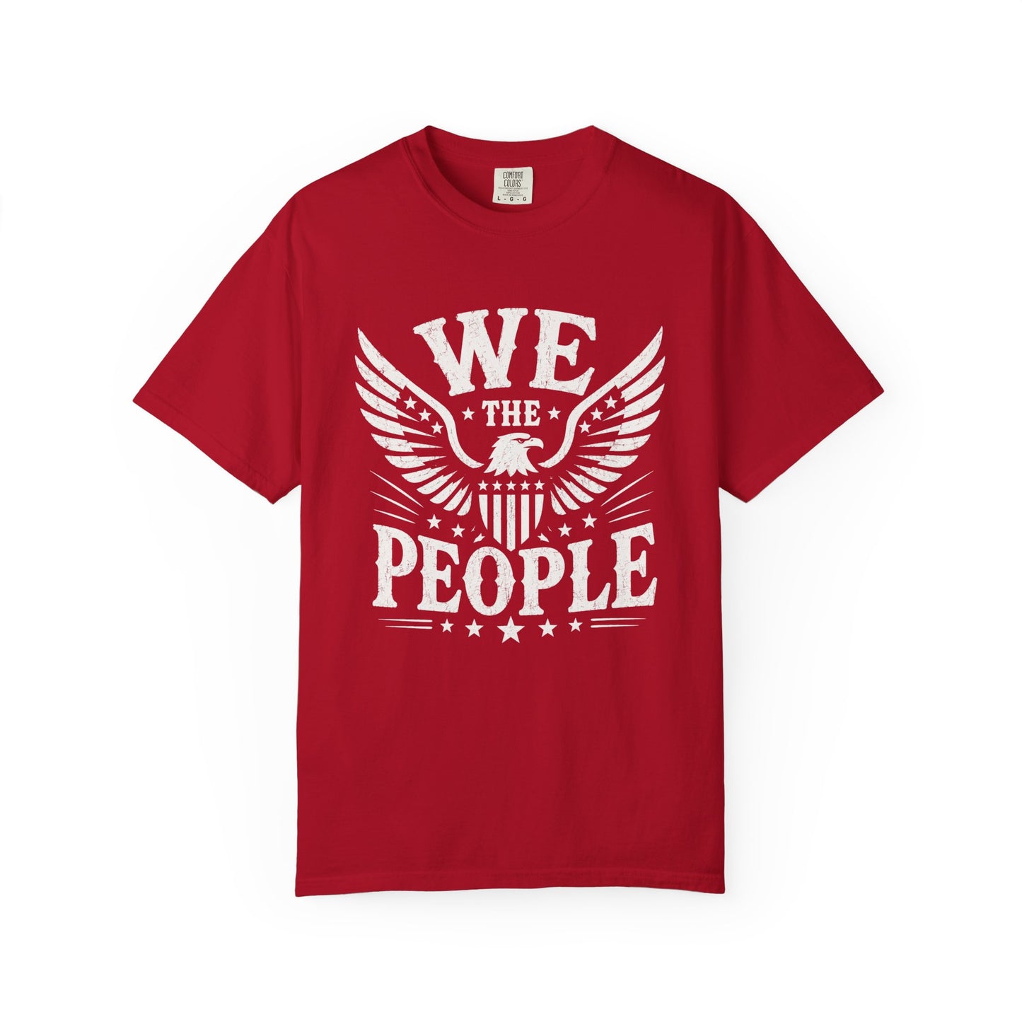 We The People T-Shirt — Patriotic Eagle Graphic Tee