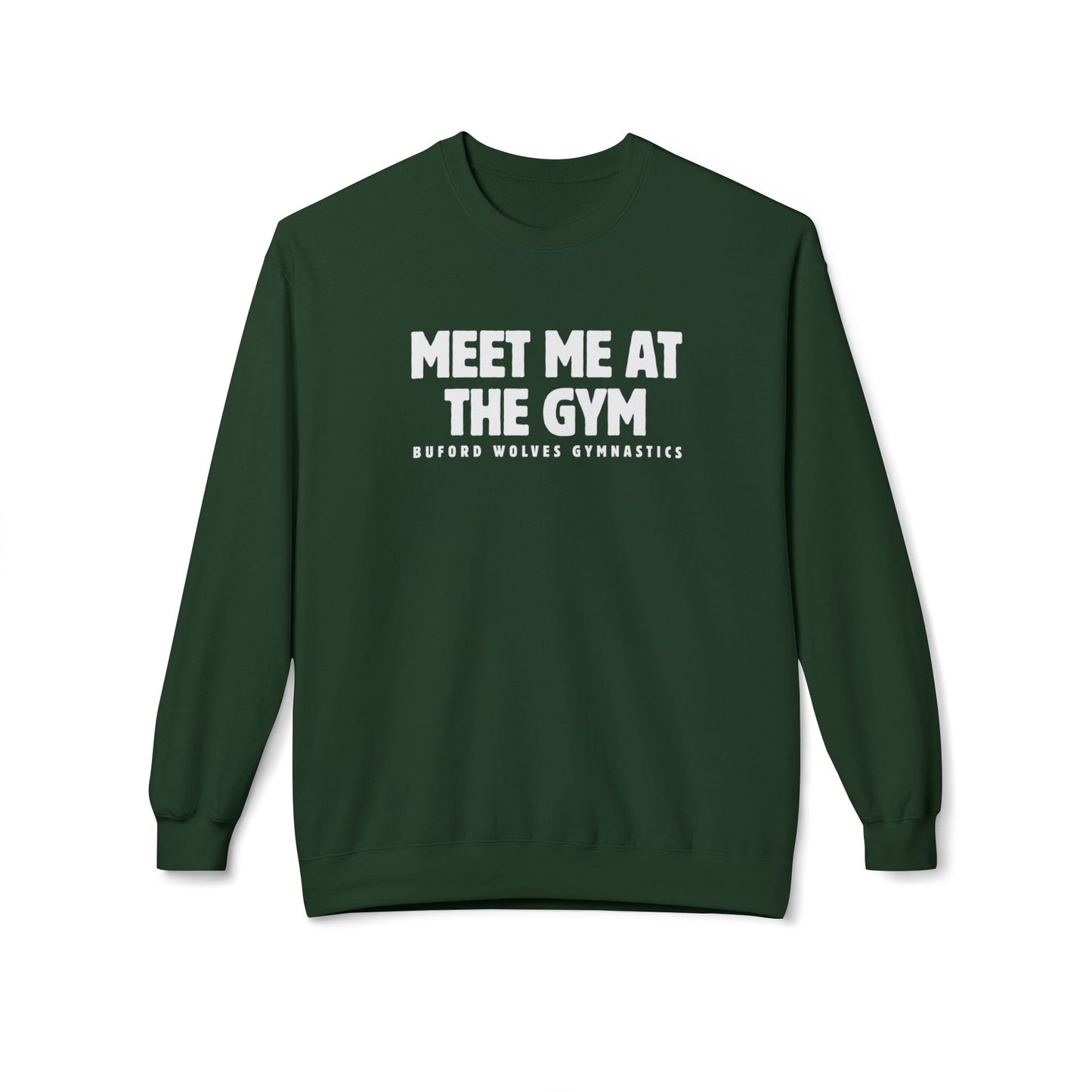 Meet Me At The Gym Adult Crewneck Sweatshirt