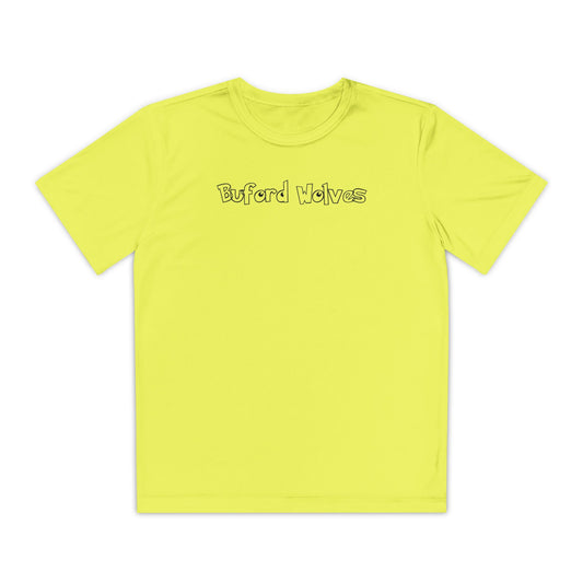 Buford Wolves Catch Em' Youth Competitor Tee