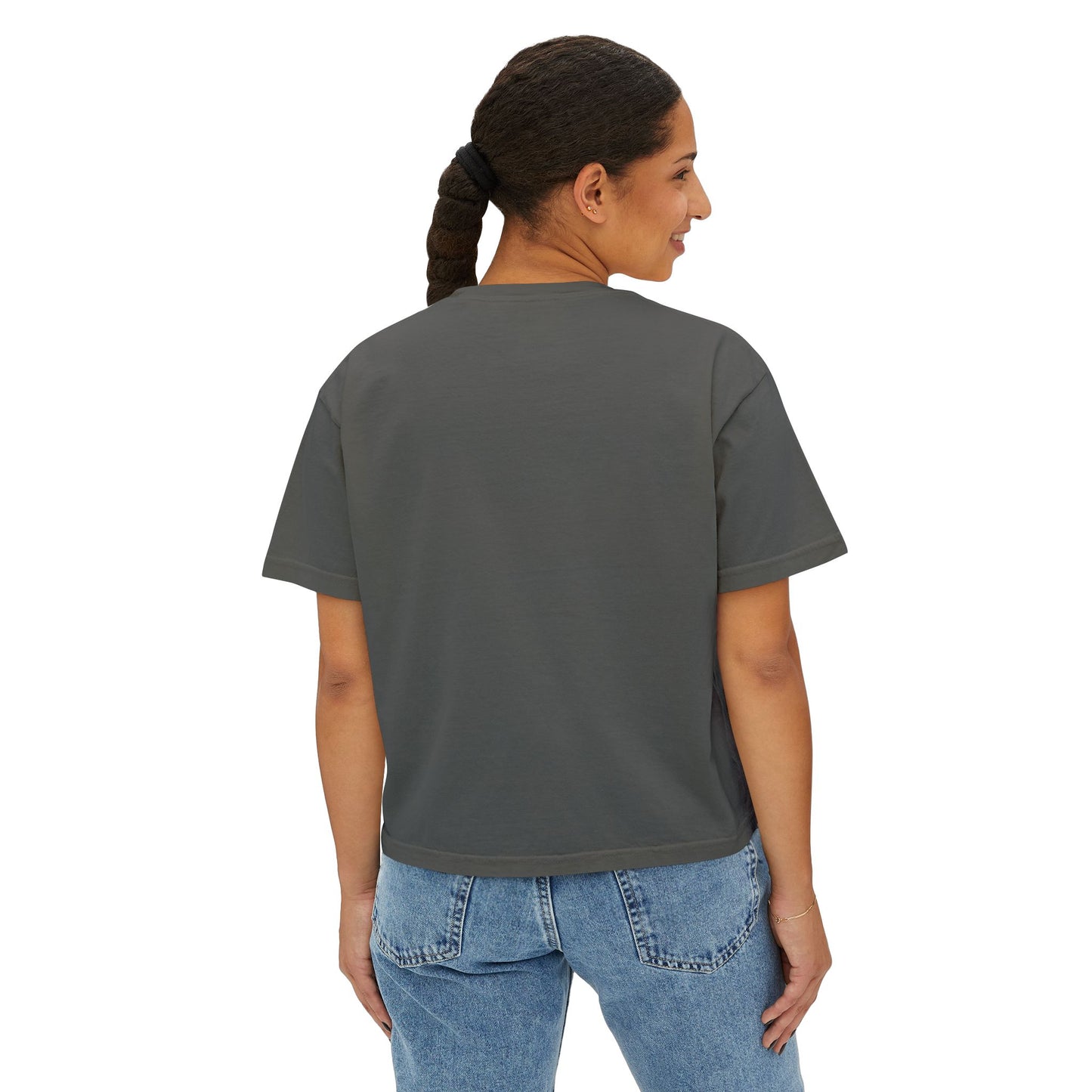 Sorry (Not Sorry) Football Boxy Tee