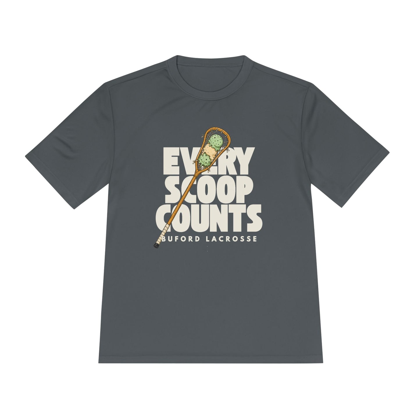 Lacrosse 'Every Scoop Counts' Moisture-Wicking Tee