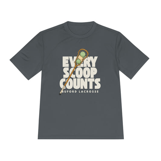 Lacrosse 'Every Scoop Counts' Moisture-Wicking Tee