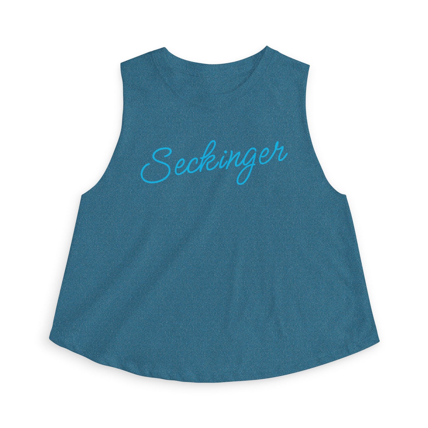 Seckinger Script Crop Top