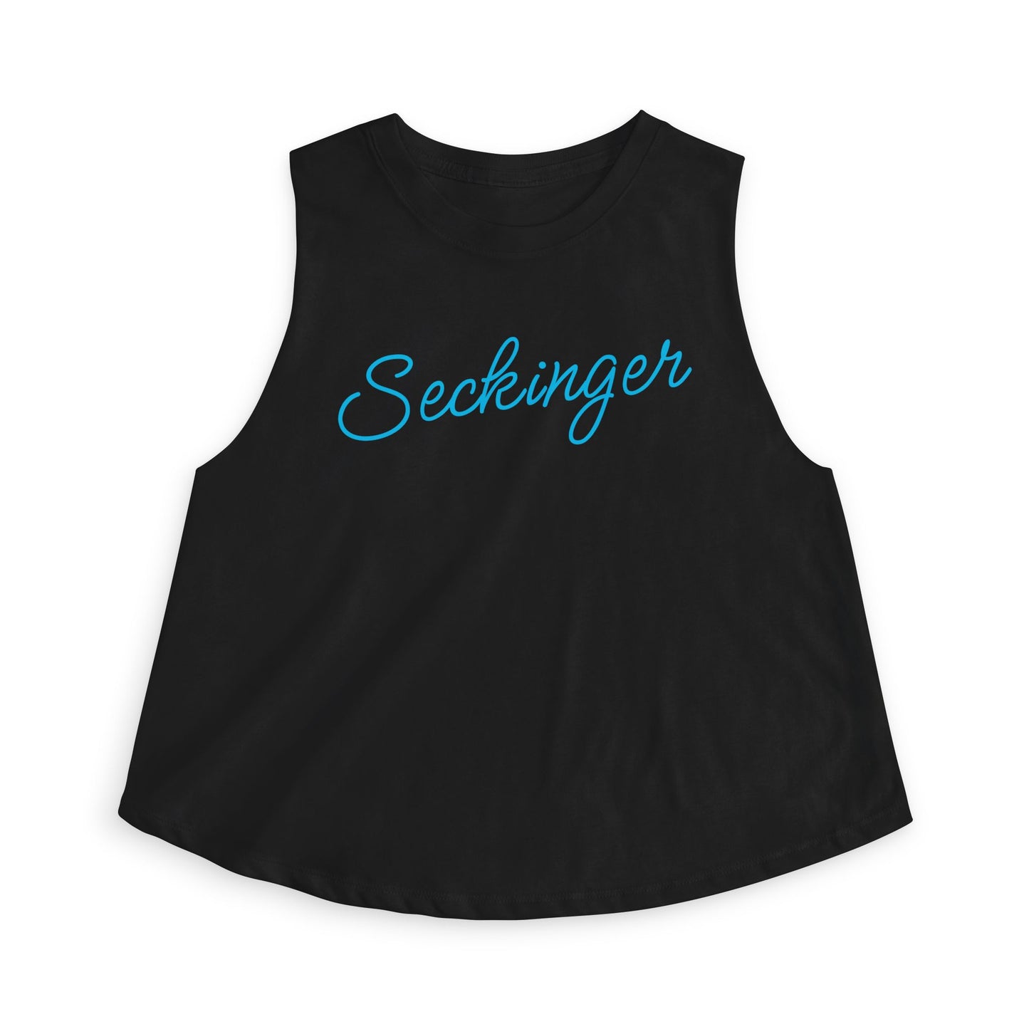 Seckinger Script Crop Top