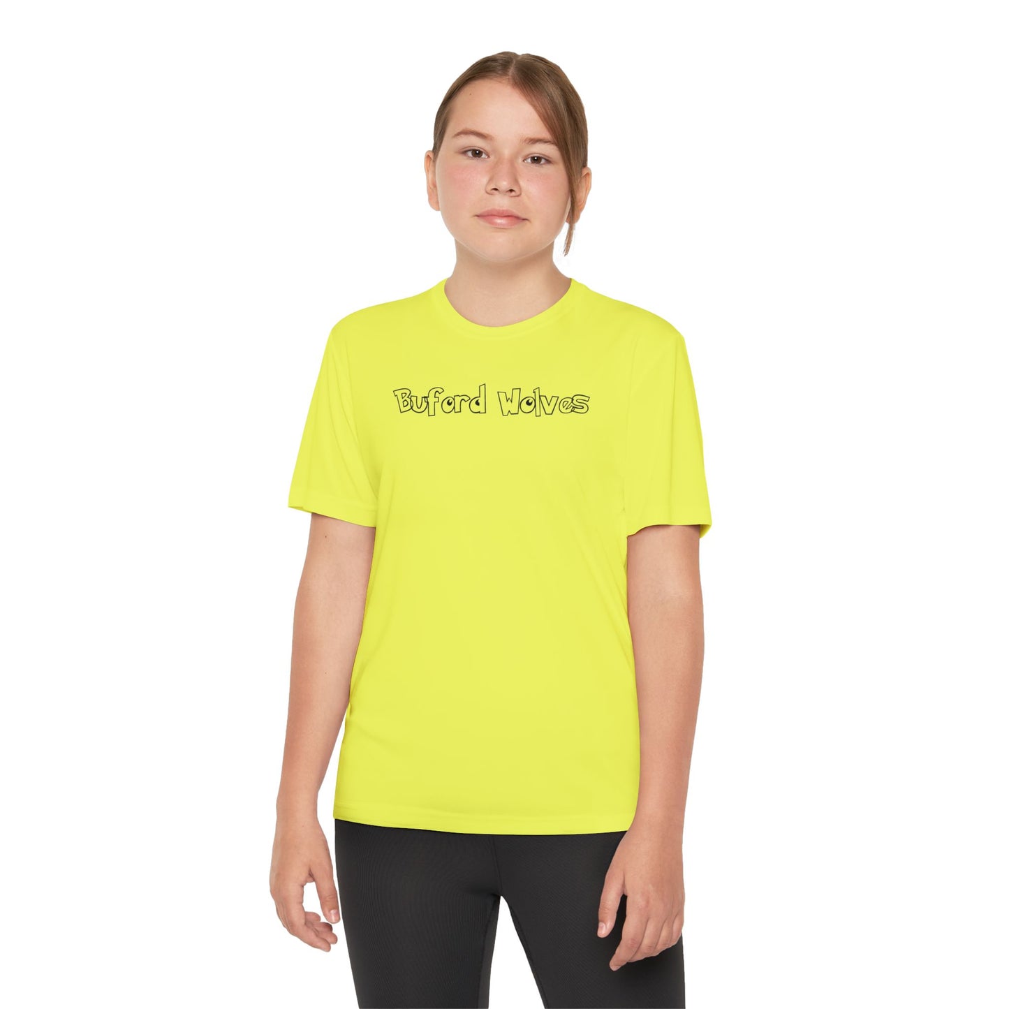 Buford Wolves Catch Em' Youth Competitor Tee