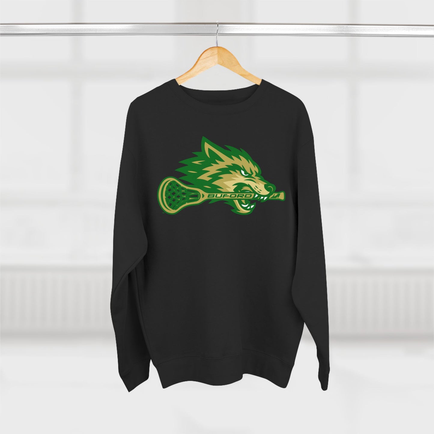Wolf Lacrosse Crewneck Sweatshirt