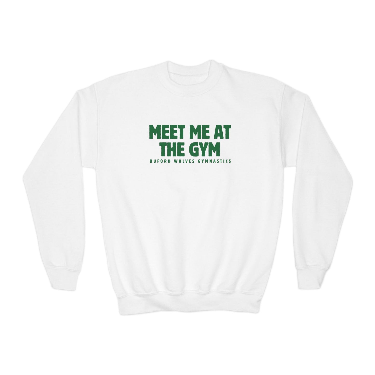 Meet Me at the Gym Youth Crewneck - Gymnastics