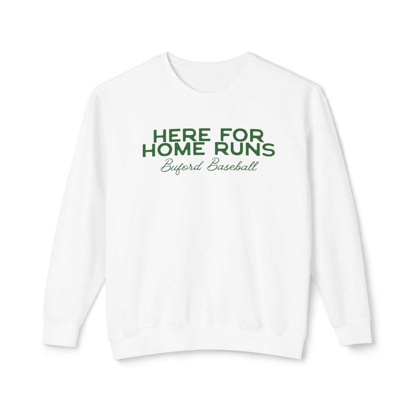 Here For Home Runs Baseball Crewneck Sweatshirt