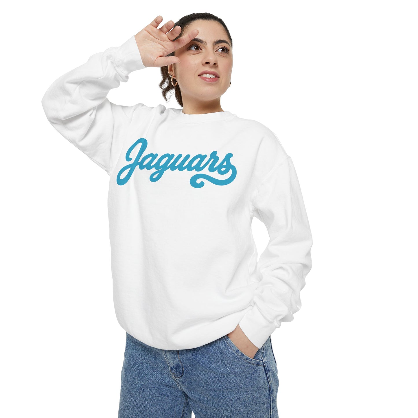 Retro Jaguars Script Sweatshirt