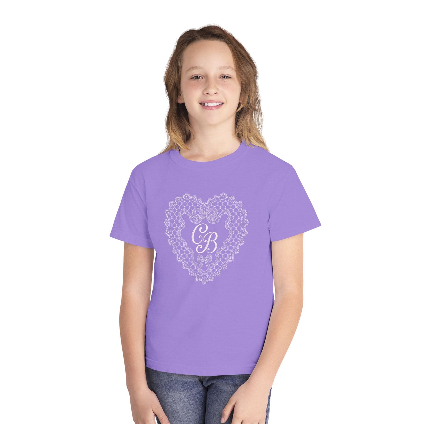 CB Lacy Heart Youth Tee