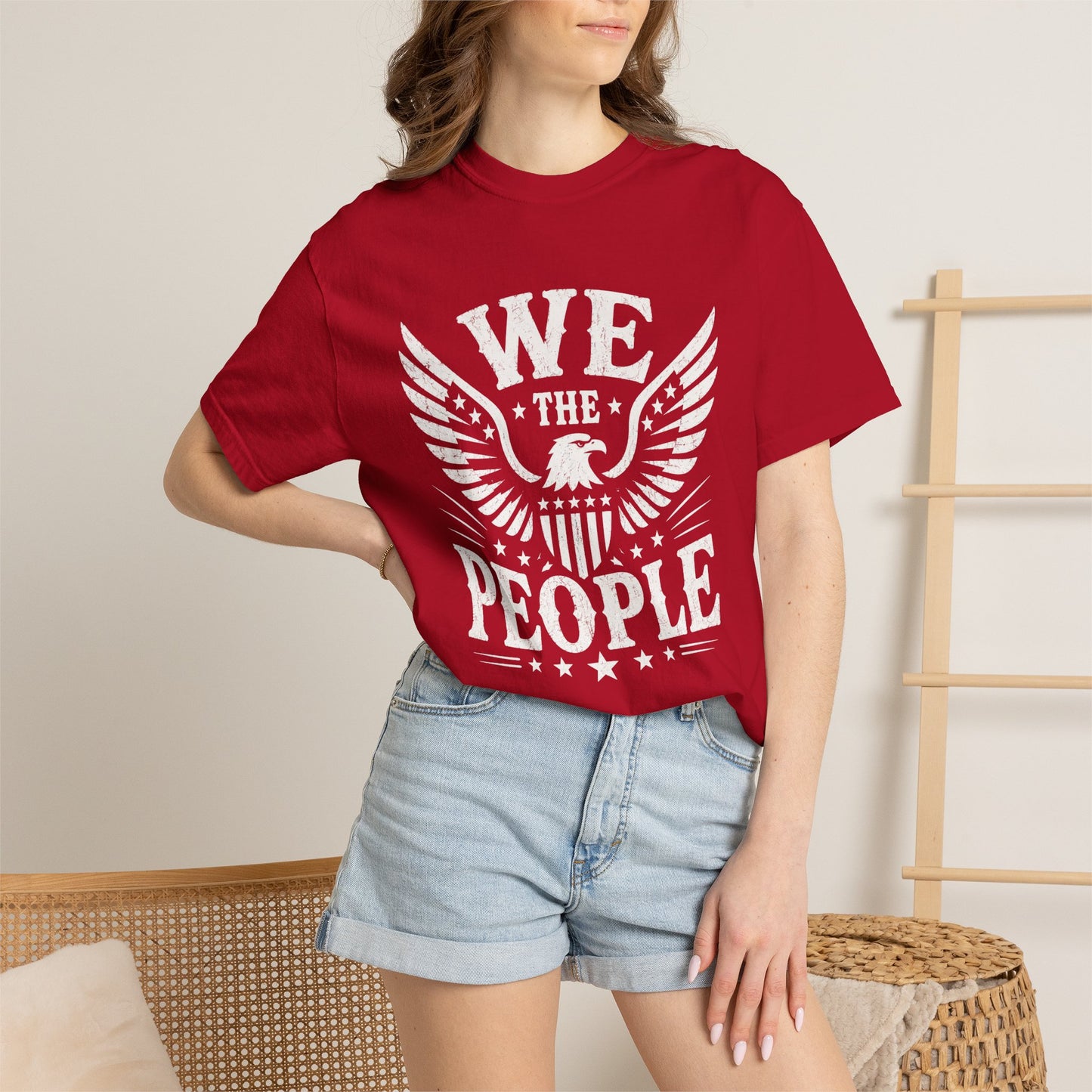 We The People T-Shirt — Patriotic Eagle Graphic Tee
