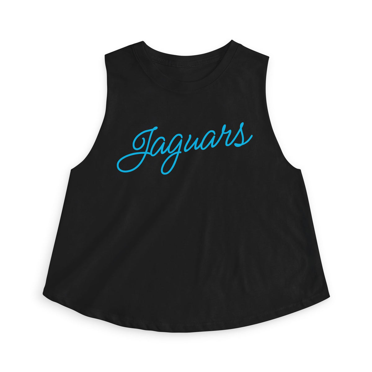 Jaguars Script Crop Top
