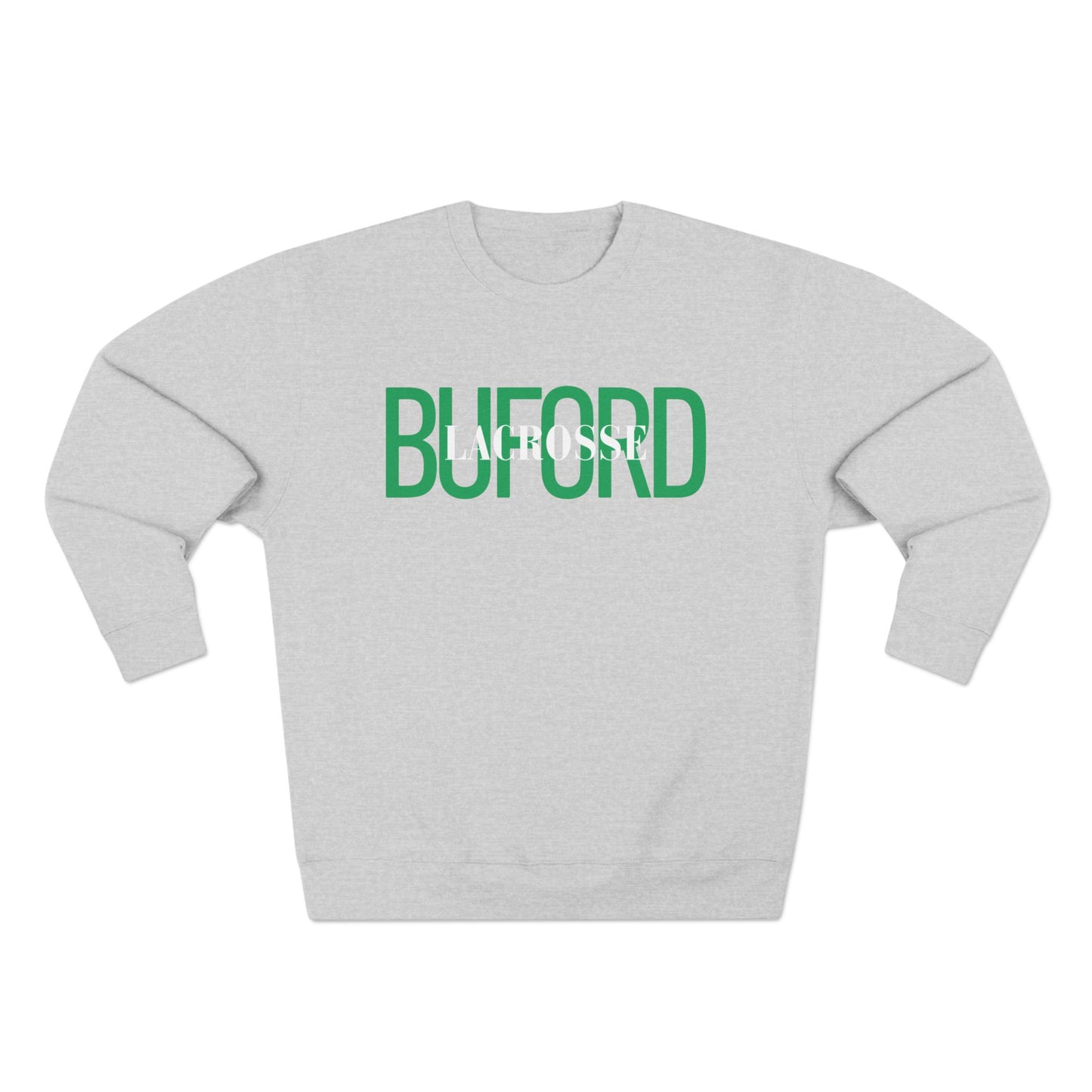 Buford Lacrosse Overlay Crewneck Sweatshirt