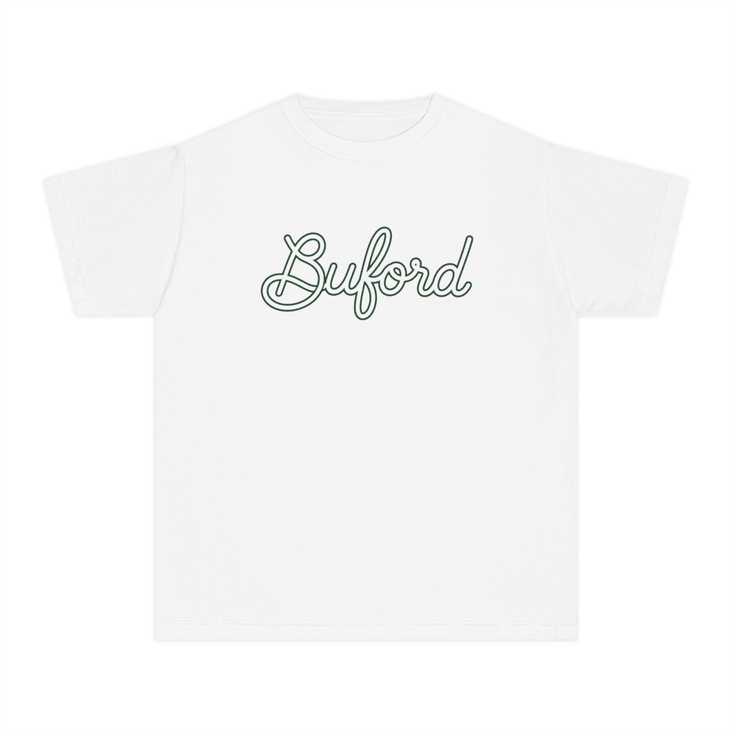 Buford New Script Youth Tee