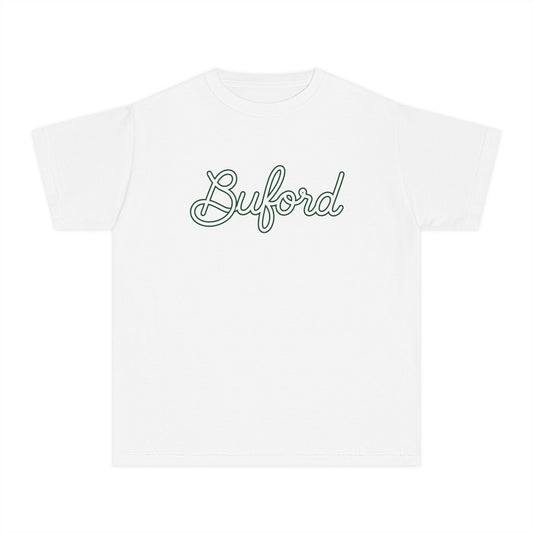Buford New Script Youth Tee