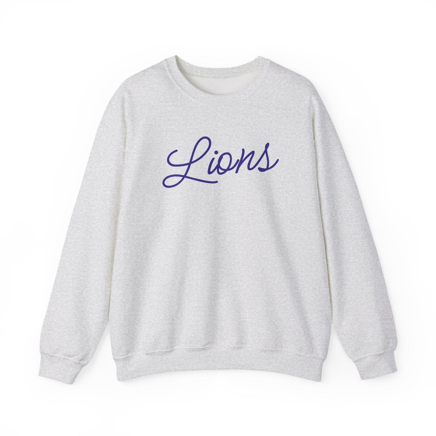 Lions Script Crewneck Sweatshirt