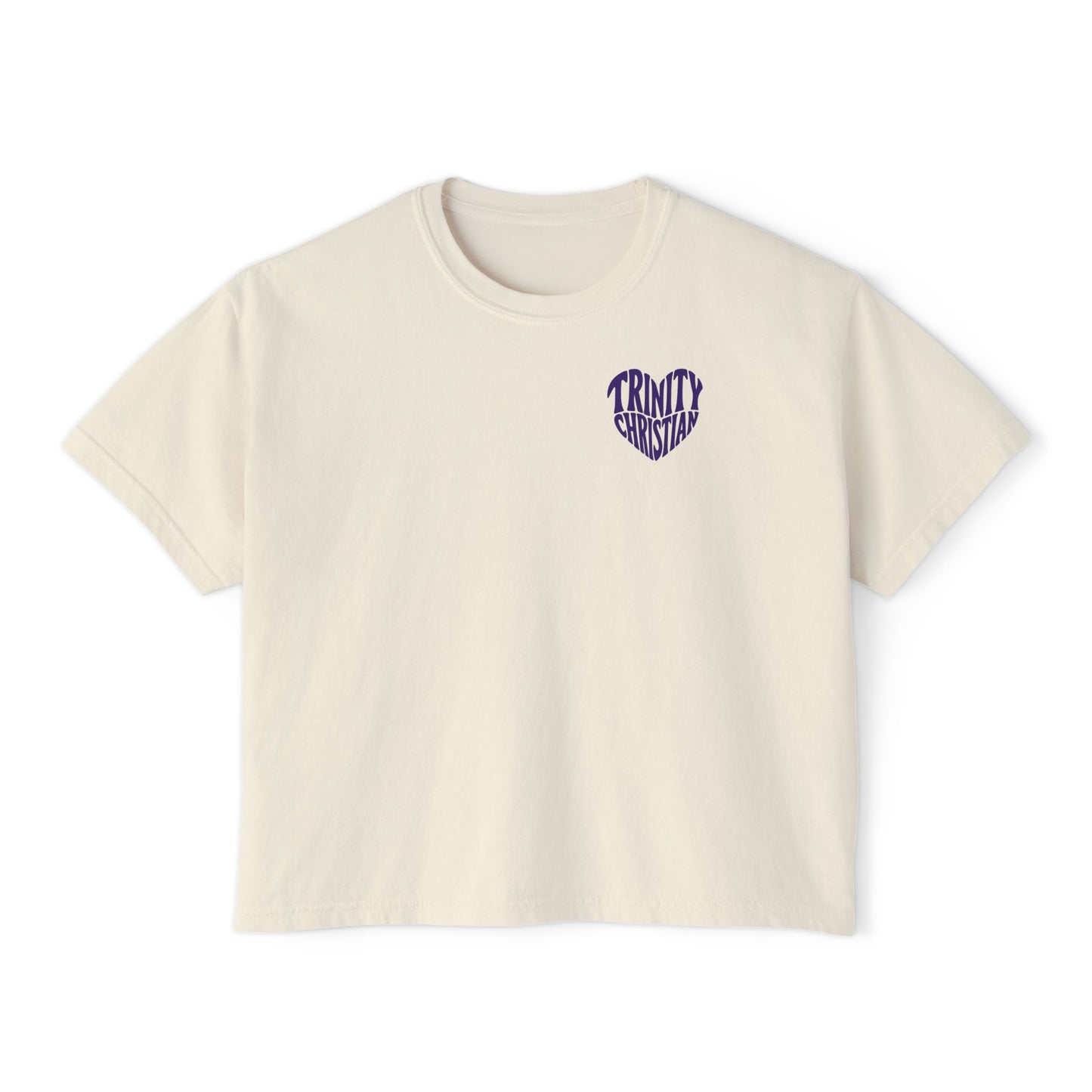 Trinity Christian Heart Boxy Tee