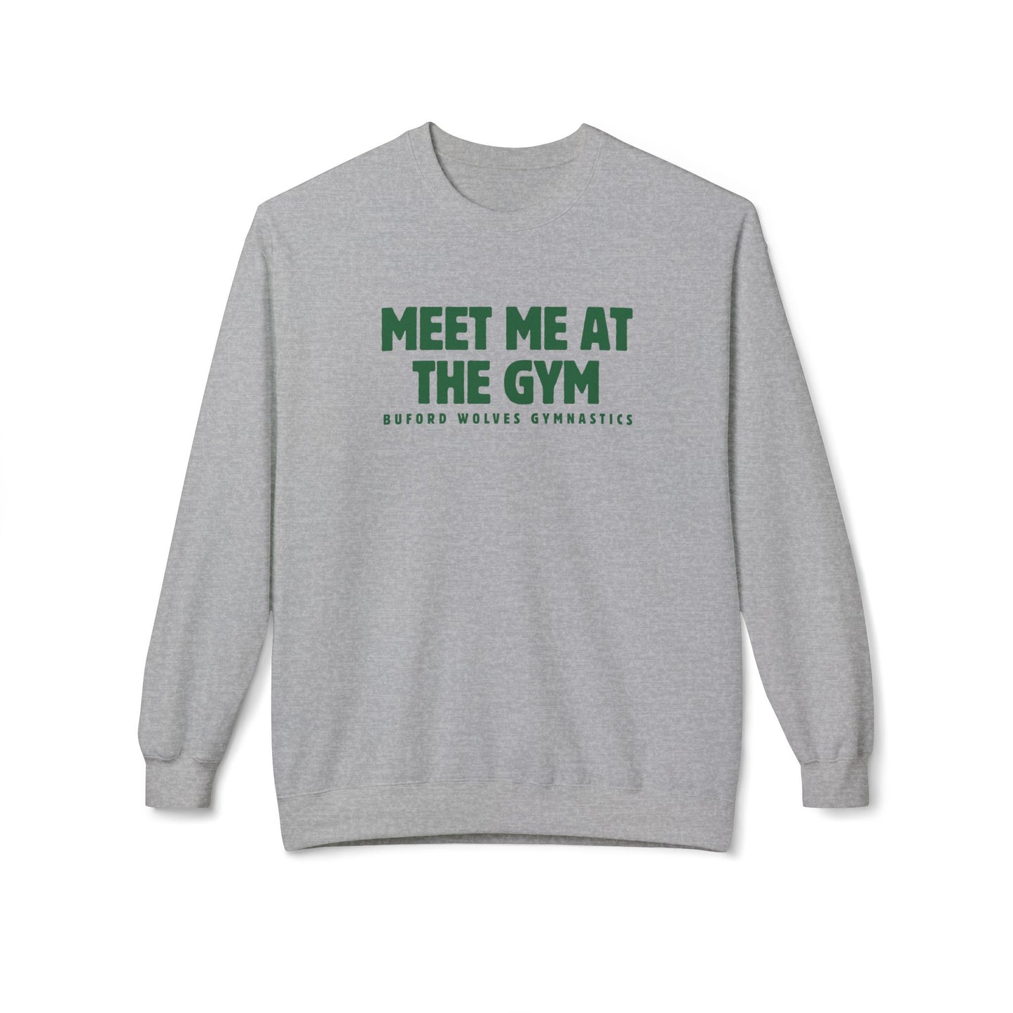 Meet Me At The Gym Adult Crewneck Sweatshirt