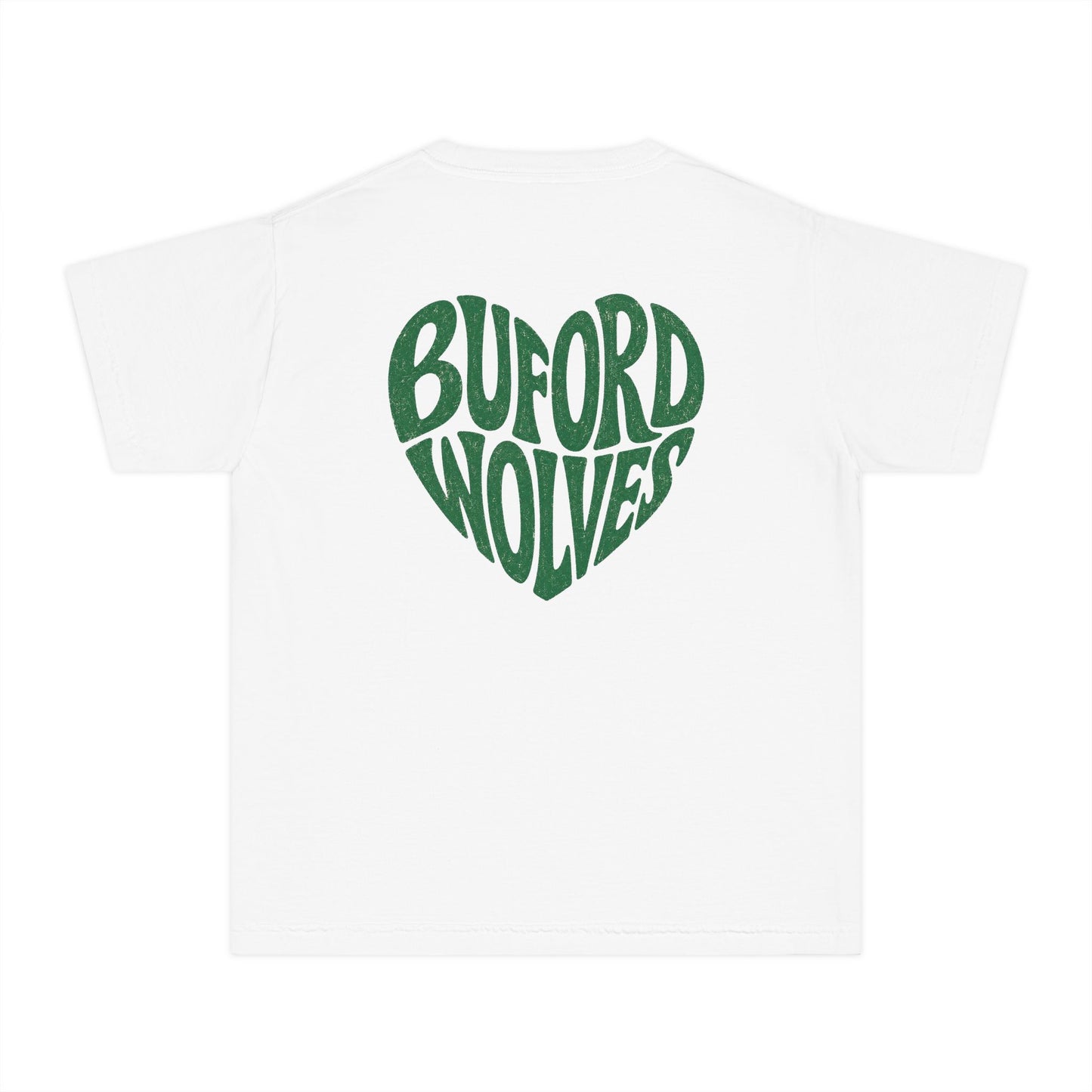Buford Wolves Heart Youth Tee