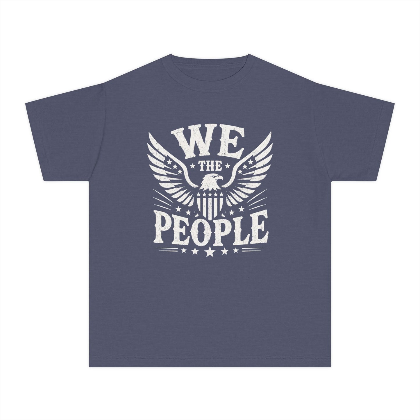 We The People Youth Tee — Patriotic Eagle Youth T-Shirt