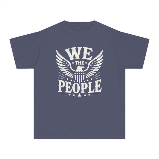 We The People Youth Tee — Patriotic Eagle Youth T-Shirt