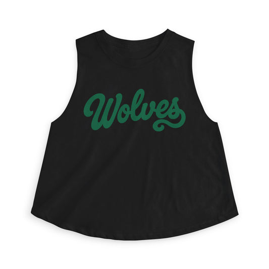 Wolves Crop Tank