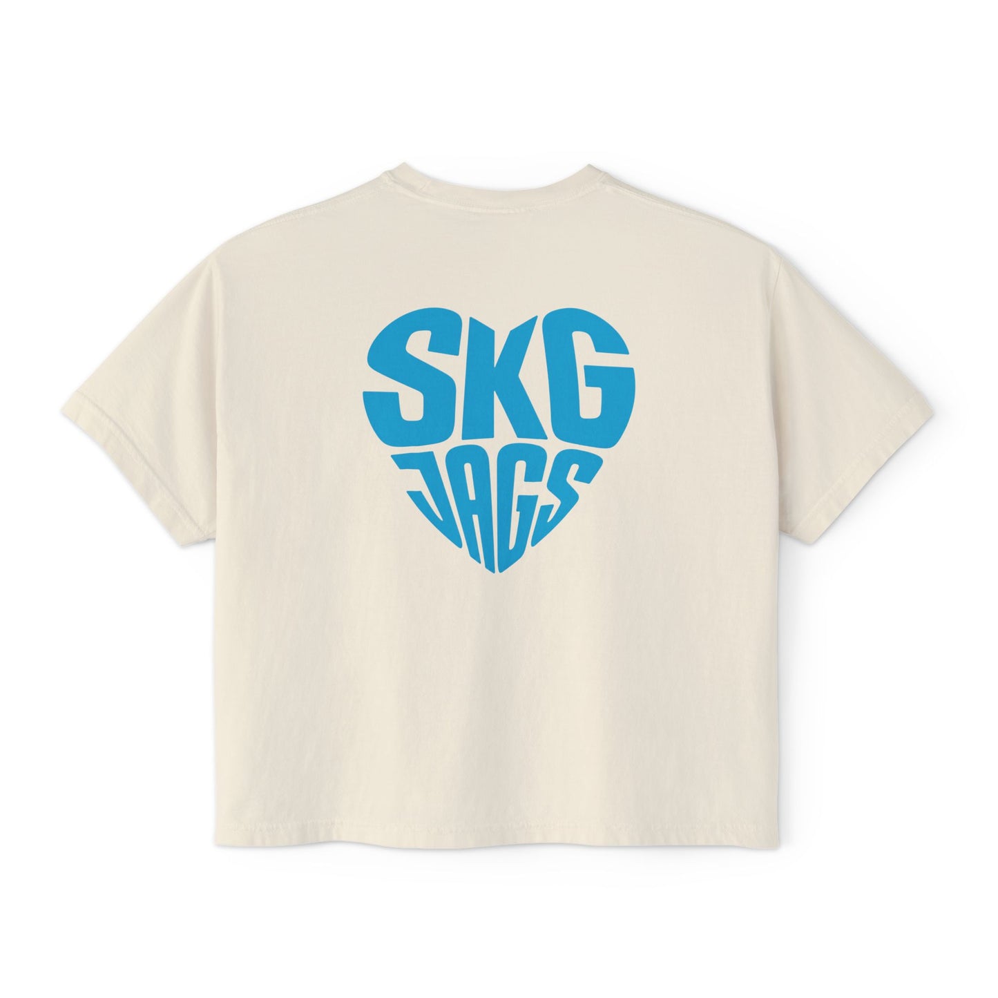 SKG Jags Heart Women's Boxy Tee