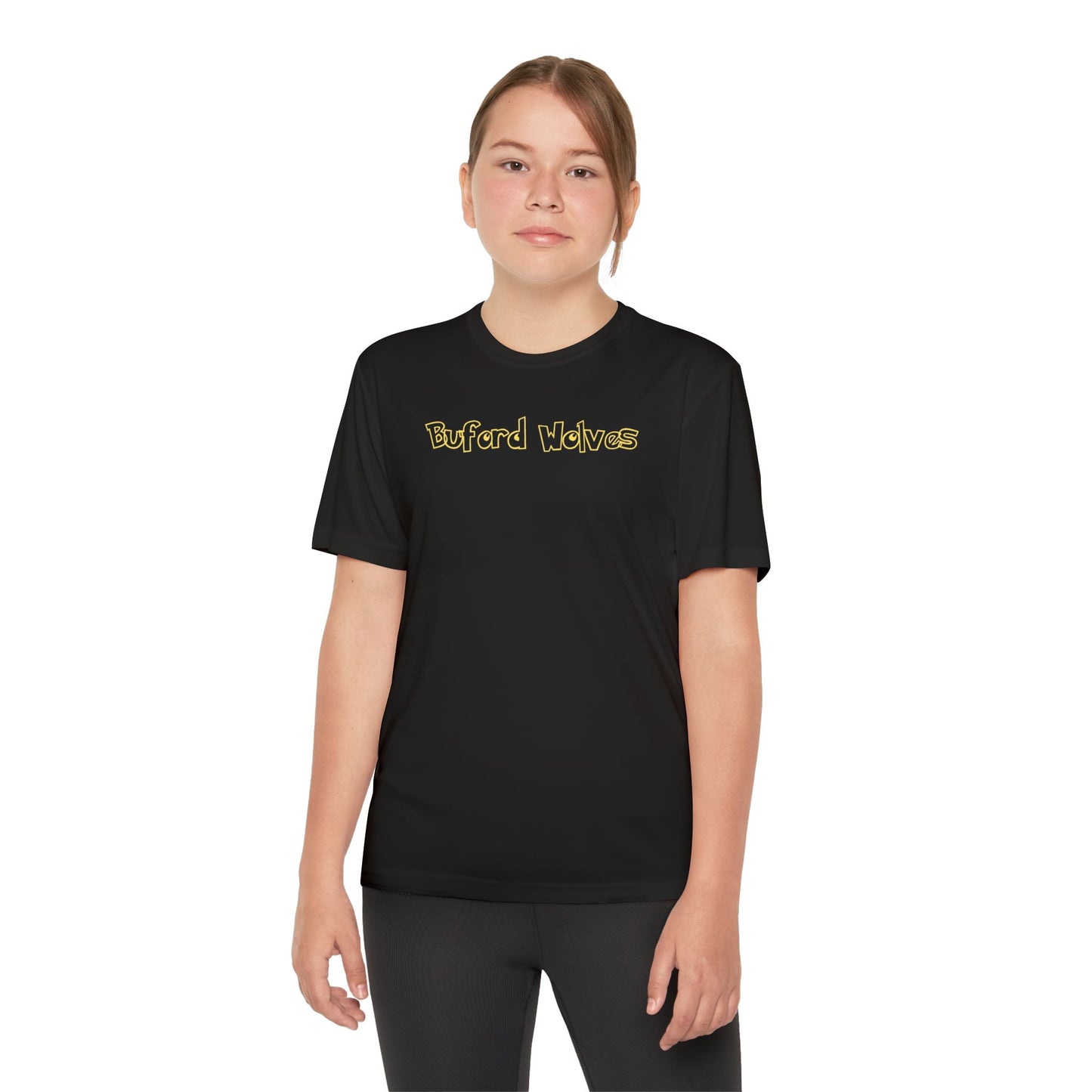 Buford Wolves Catch Em' Youth Competitor Tee