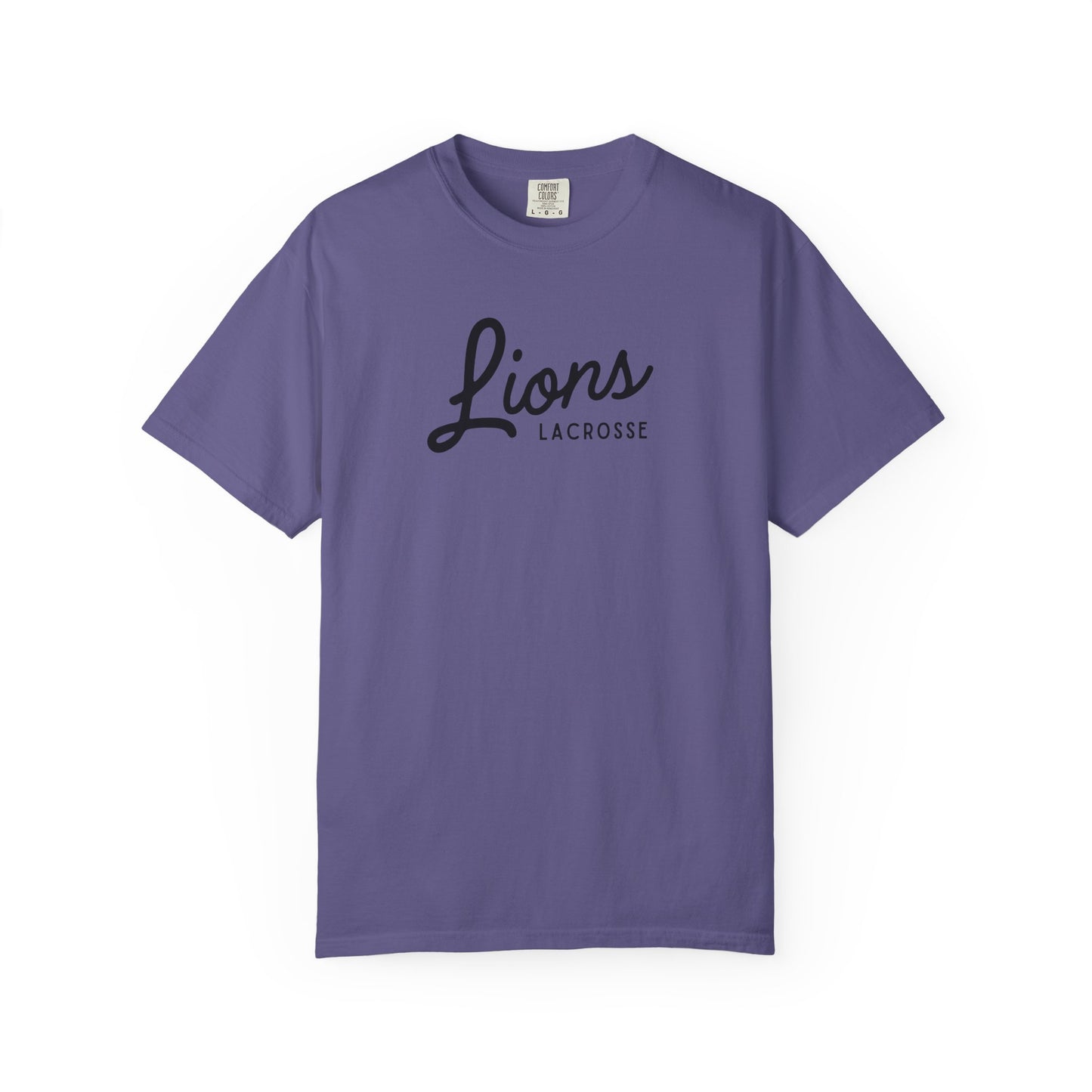 Lions Lacrosse Unisex Garment-Dyed T-Shirt