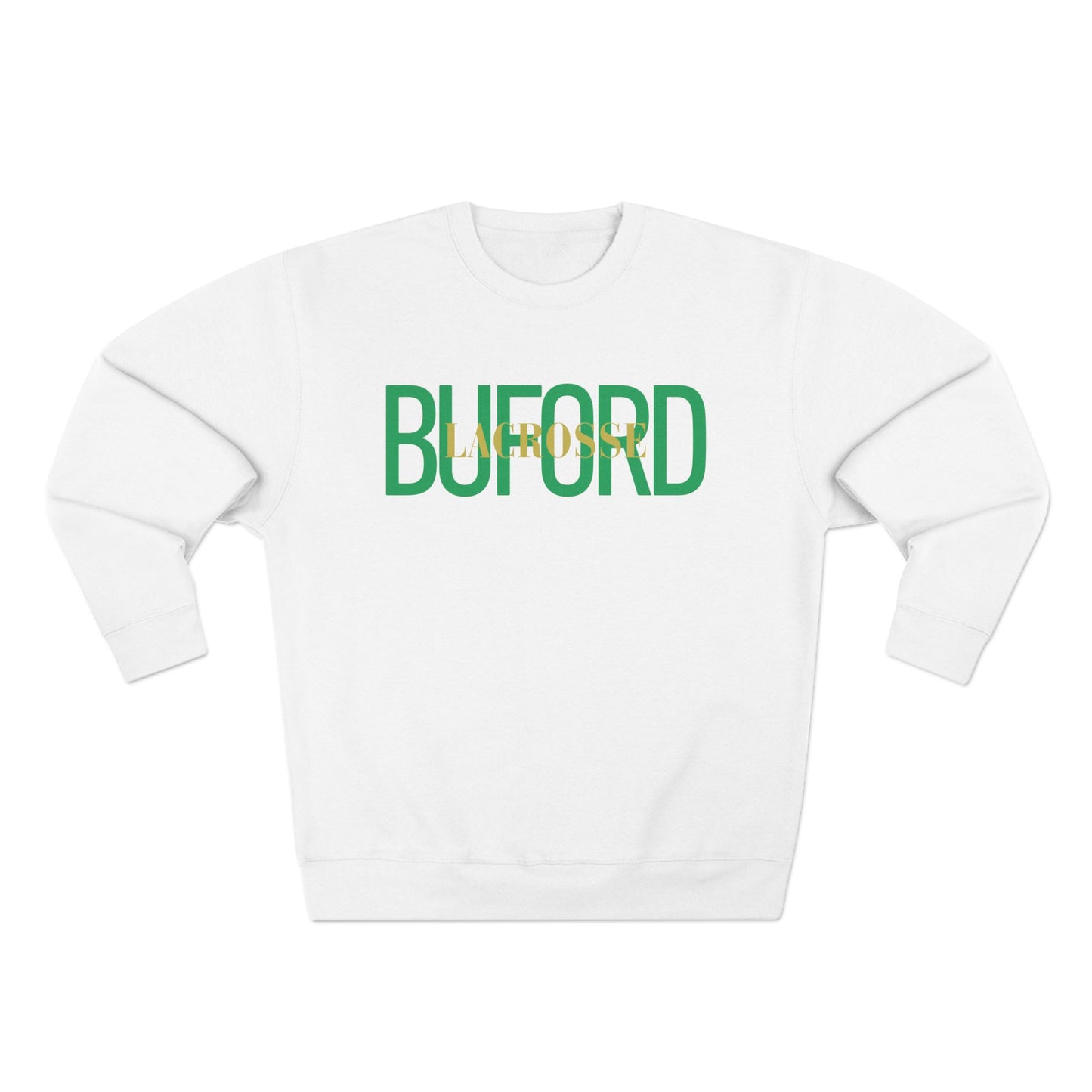 Buford Lacrosse Overlay Crewneck Sweatshirt