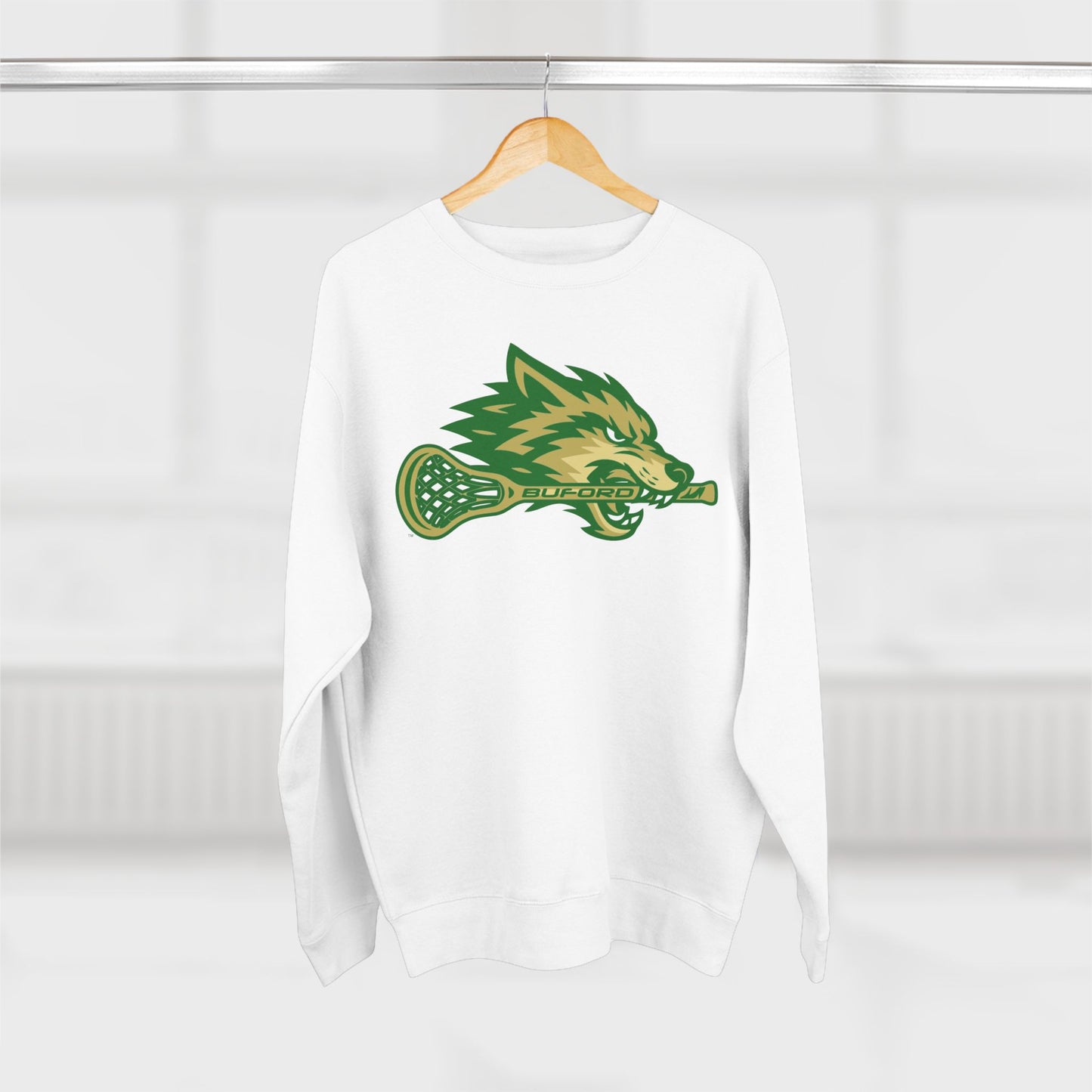 Wolf Lacrosse Crewneck Sweatshirt