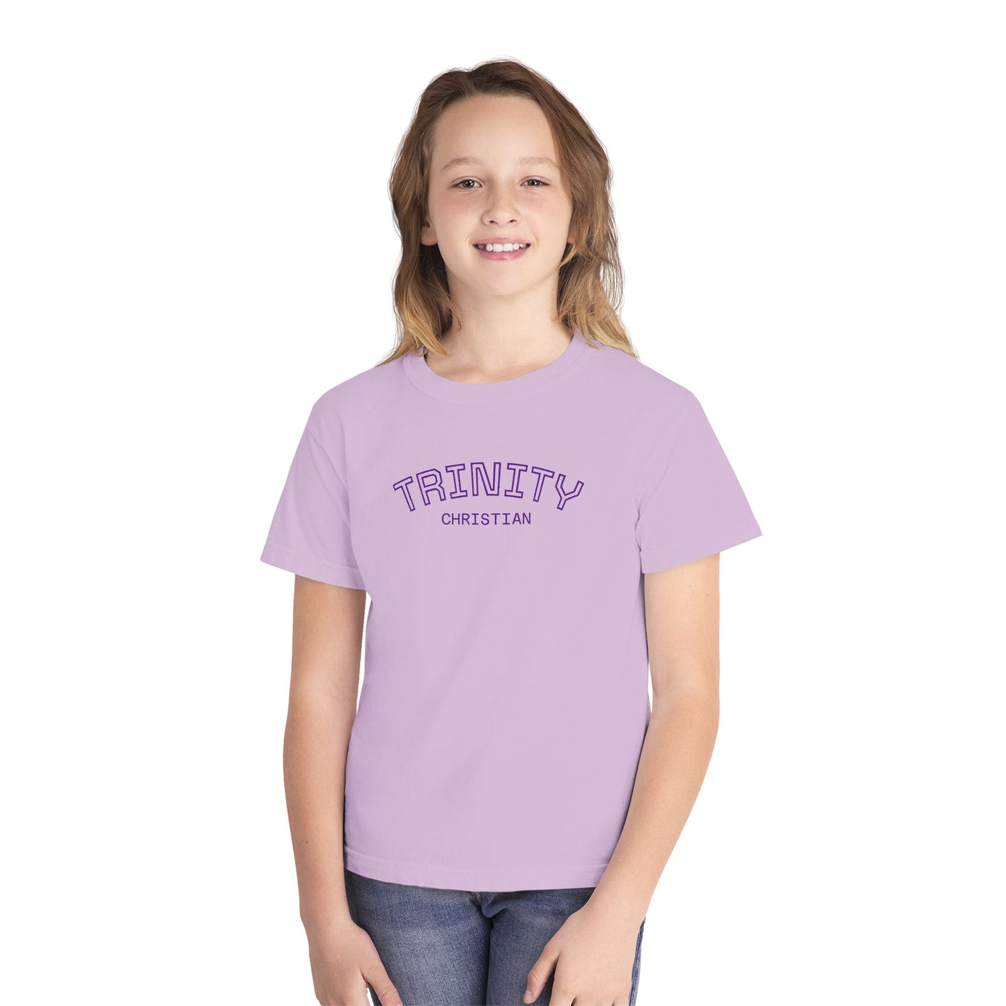 Trinity Collegiate Comfort Color Youth Te