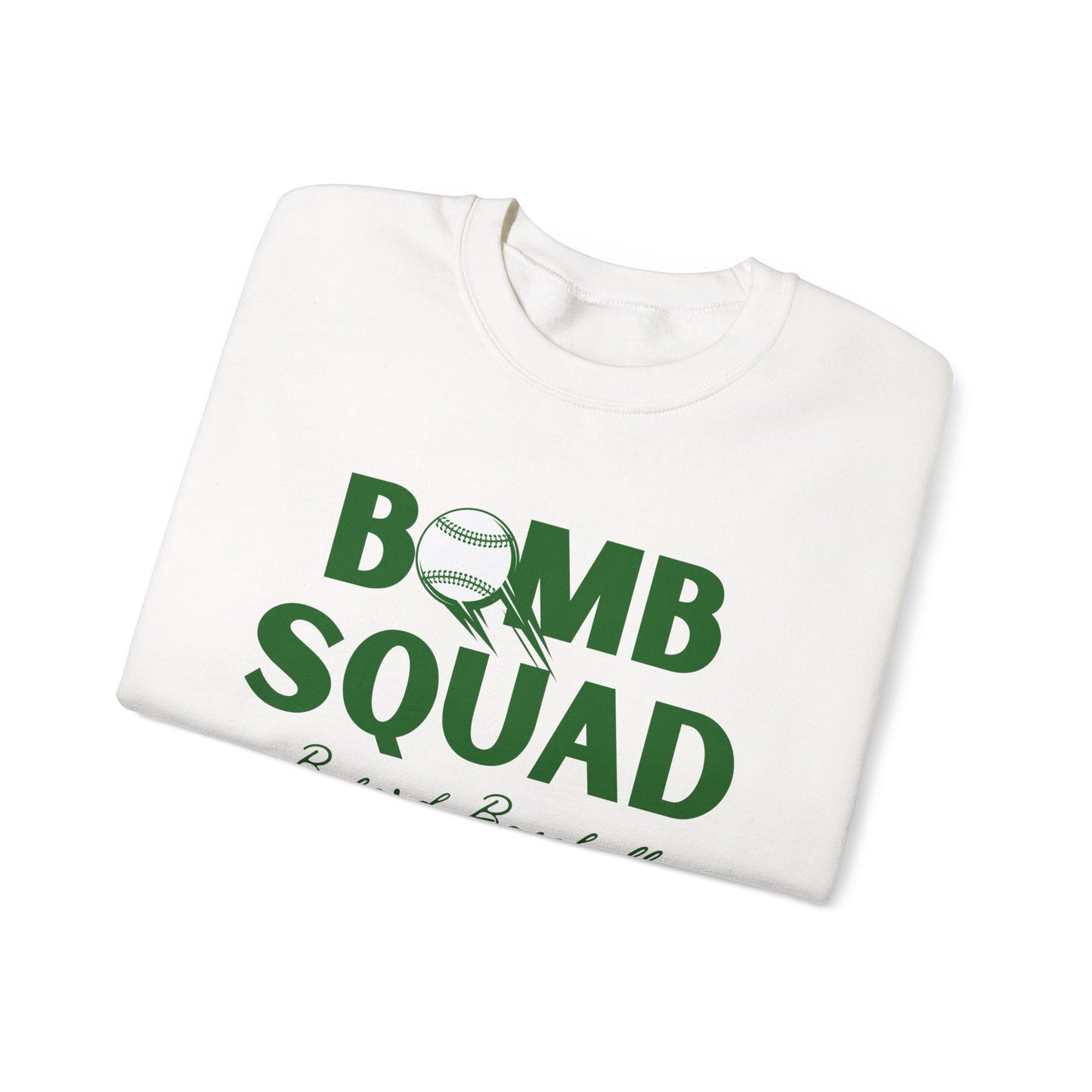Bomb Squad Baseball Crewneck Sweatshirt