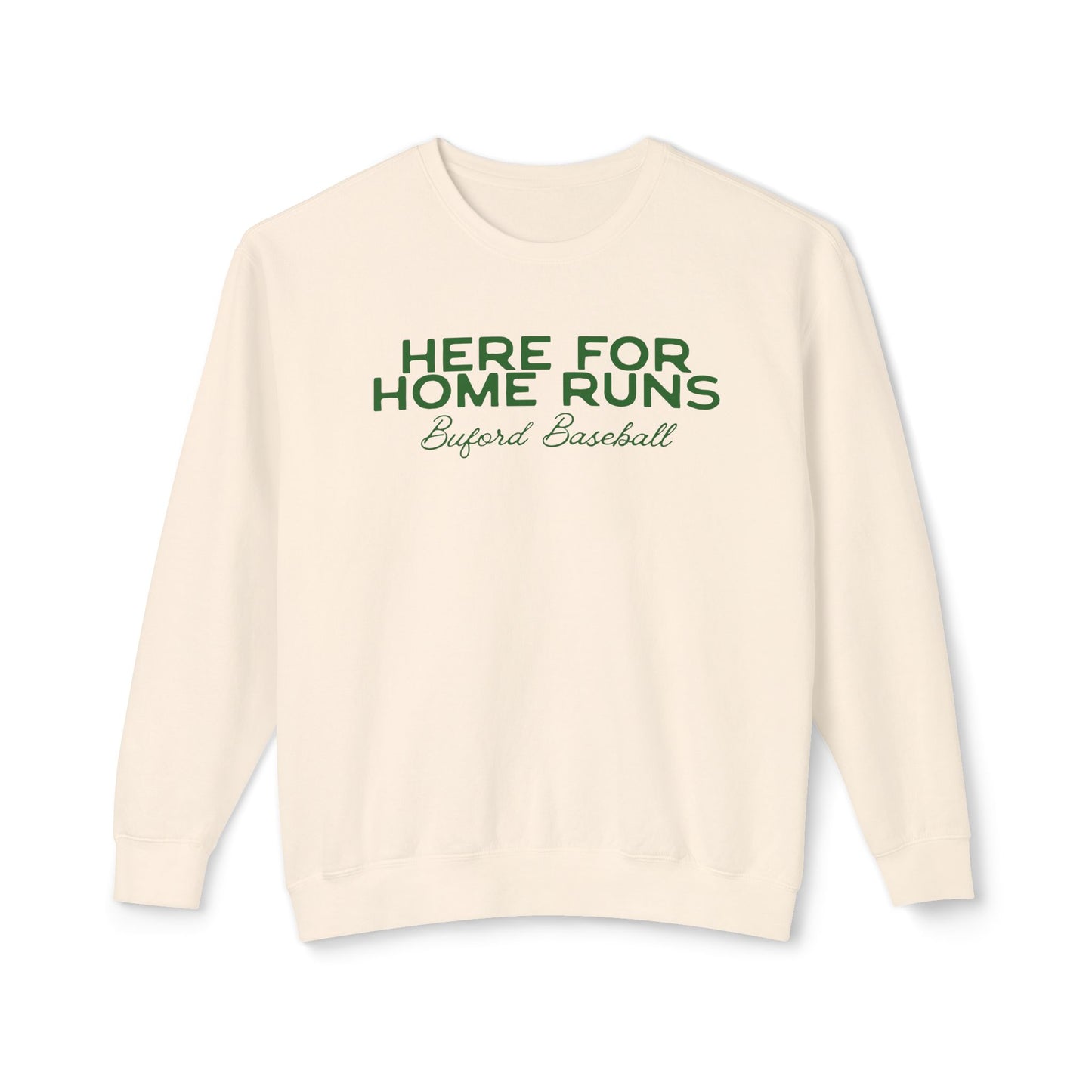 Here For Home Runs Baseball Crewneck Sweatshirt
