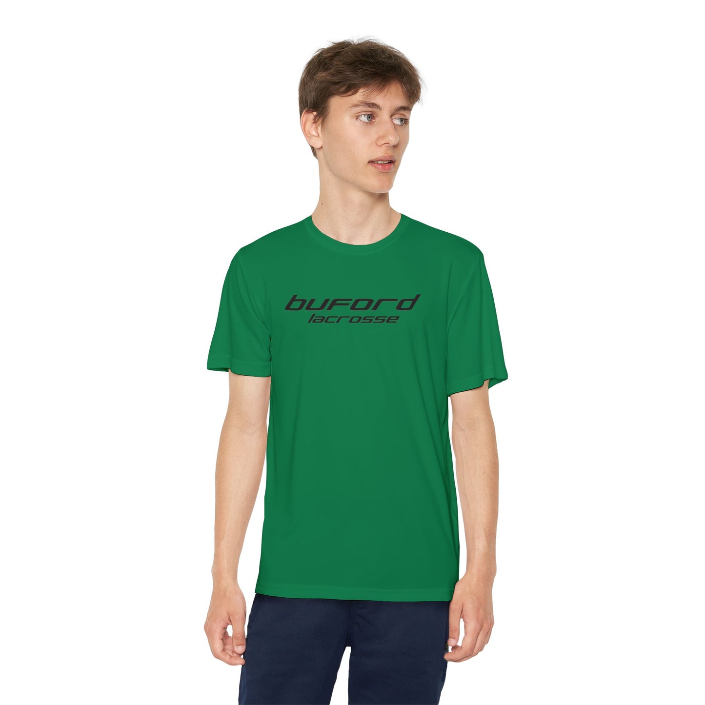 Buford Lacrosse Youth Tee Sport Tek