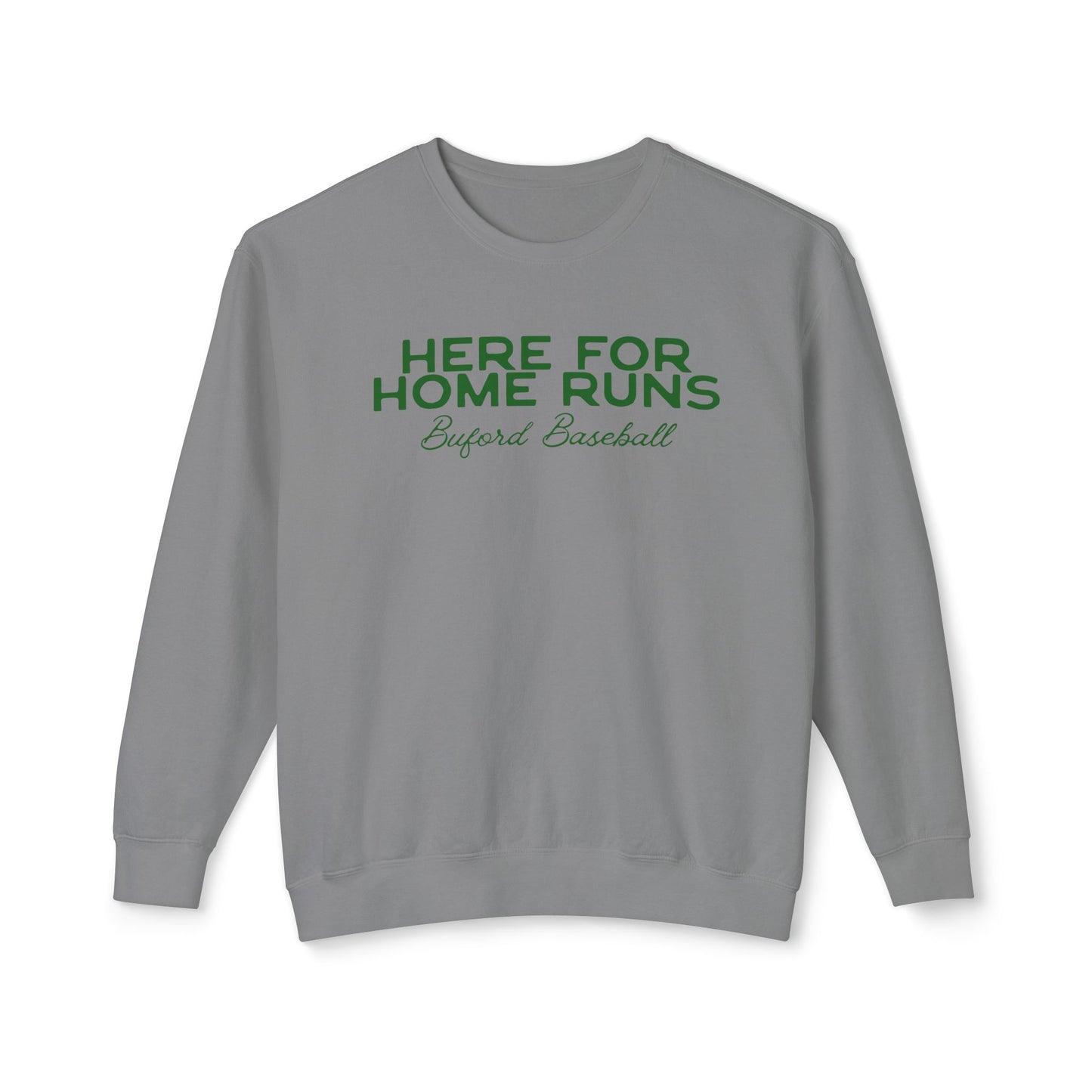 Here For Home Runs Baseball Crewneck Sweatshirt