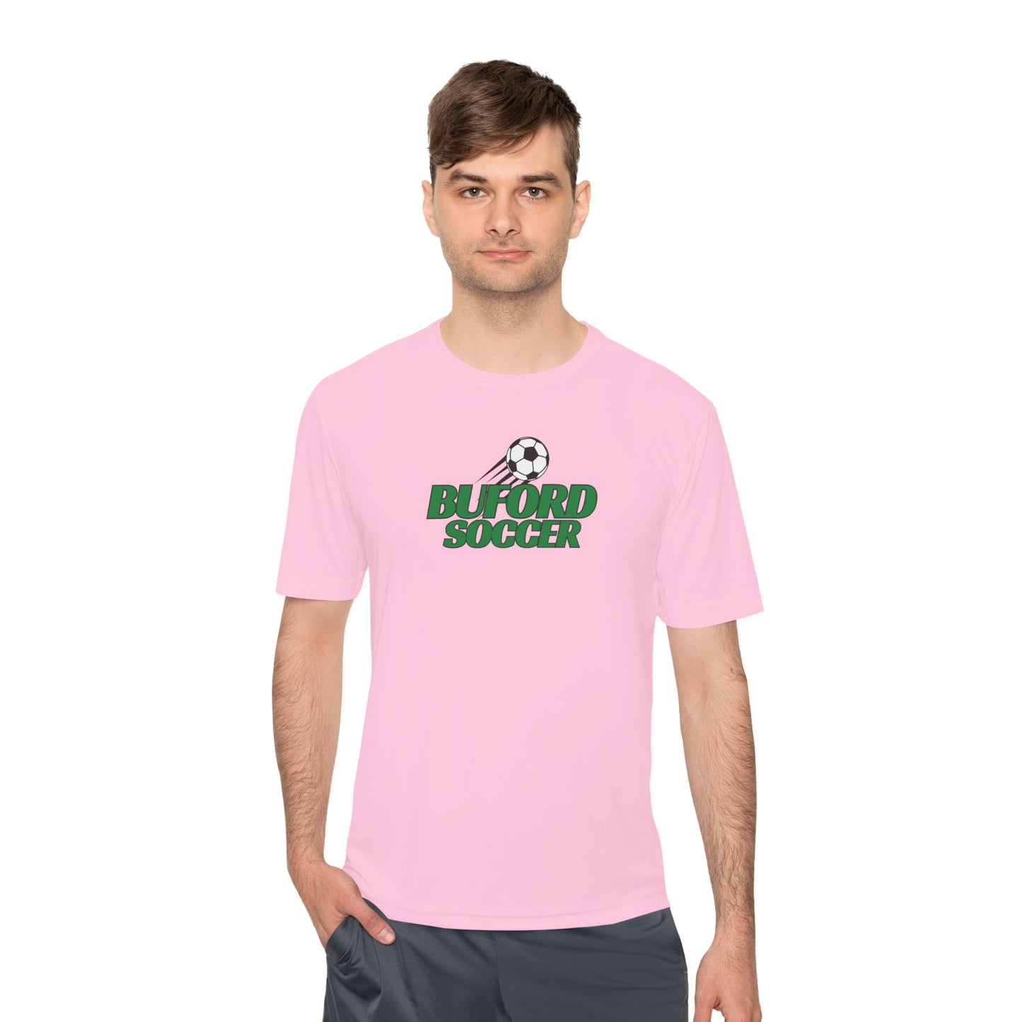 Adult Unisex Moisture Wicking  Buford Soccer Tee