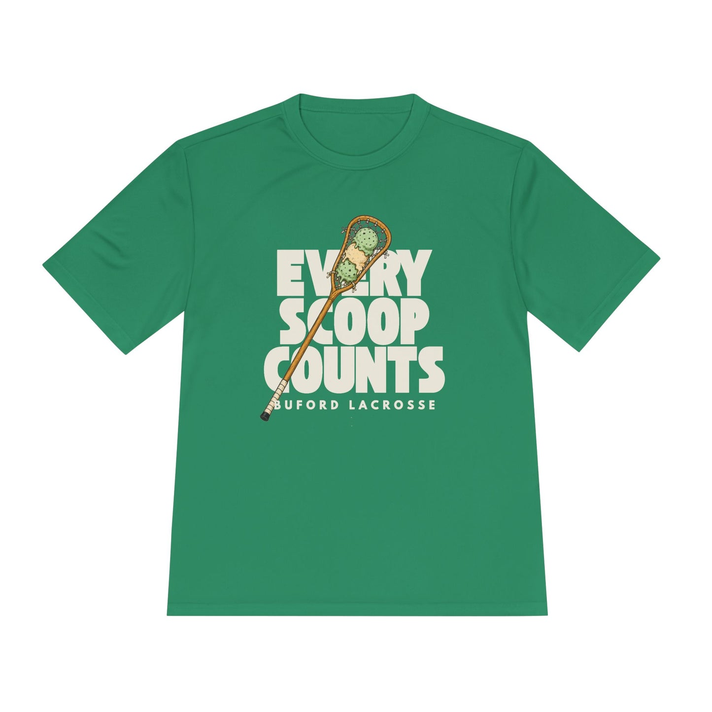 Lacrosse 'Every Scoop Counts' Moisture-Wicking Tee