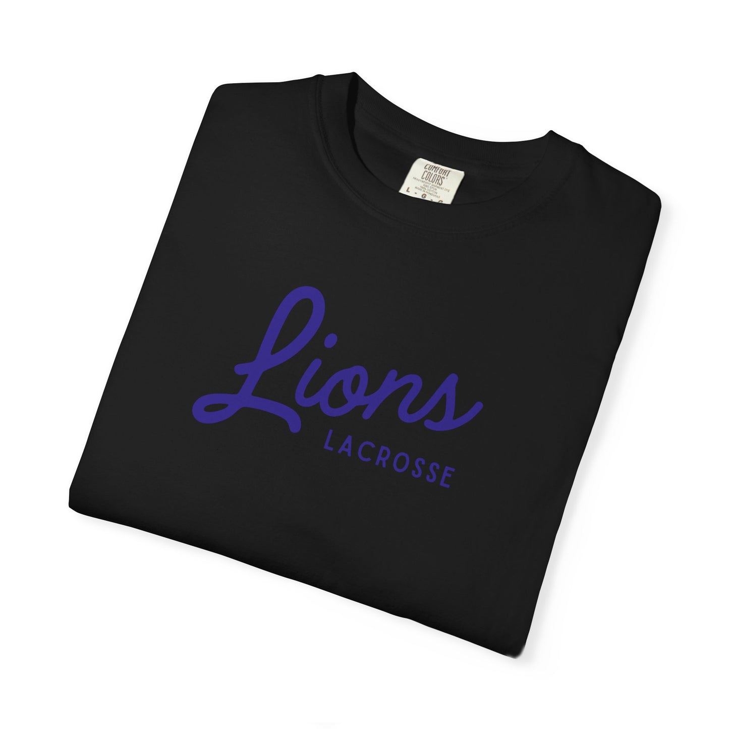 Lions Lacrosse Unisex Garment-Dyed T-Shirt