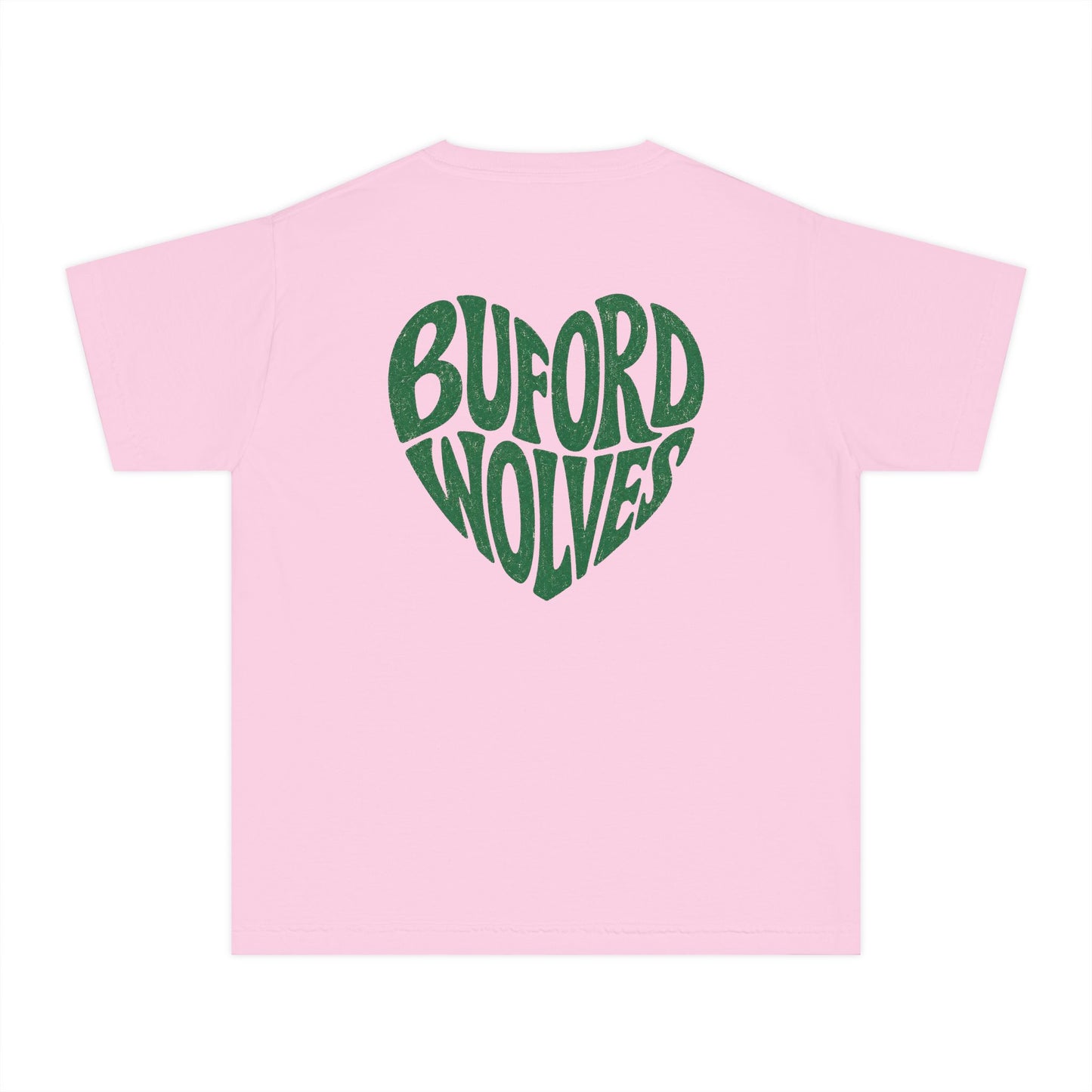 Buford Wolves Heart Youth Tee