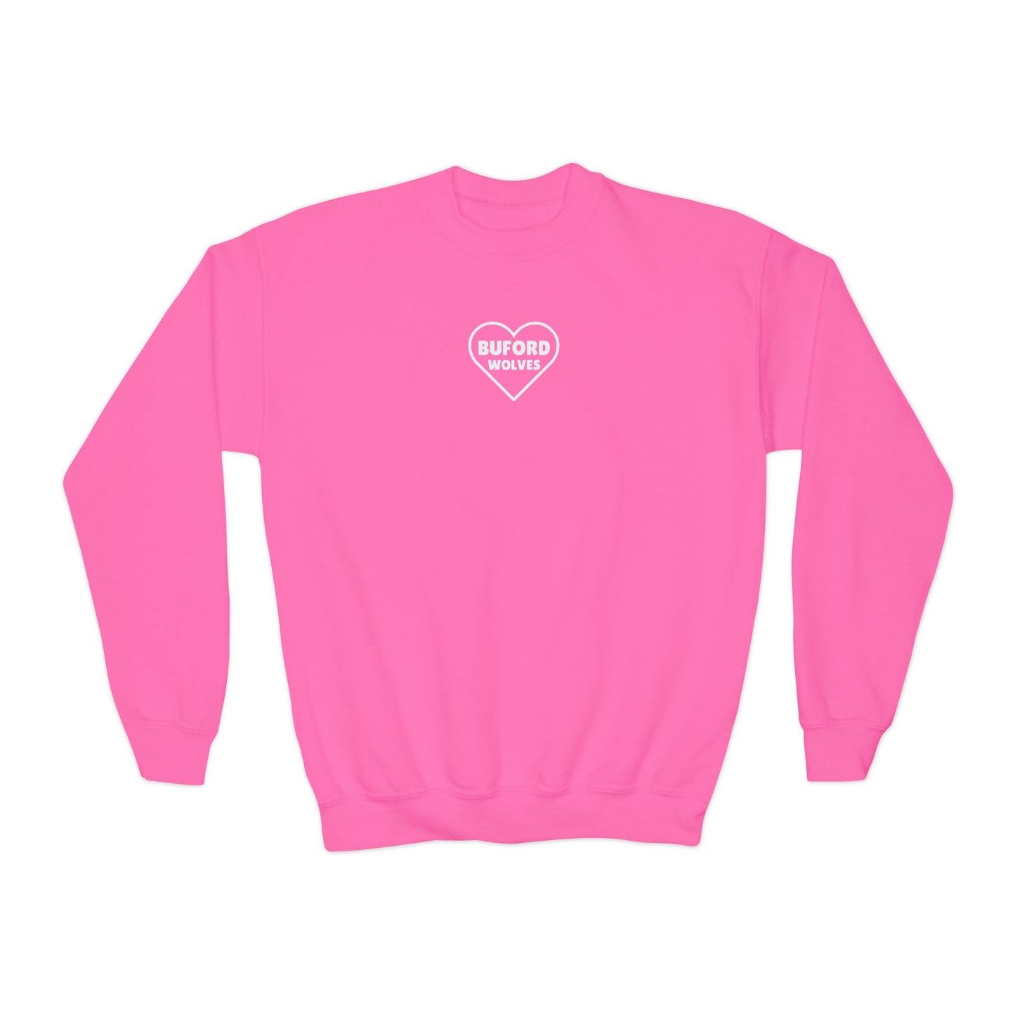 Buford Sweet Heart Youth Crewneck Sweatshirt