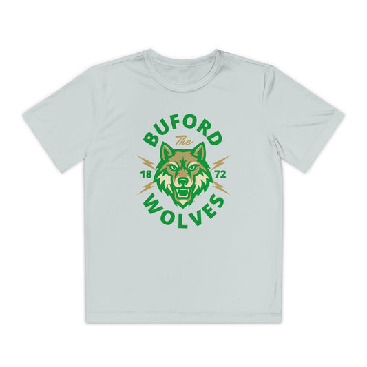 Youth Competitor Tee - Buford Wolves T-Shirt for Champs, Team Spirit Wear, Sports Events, School Pride, Gift for Young Athletes