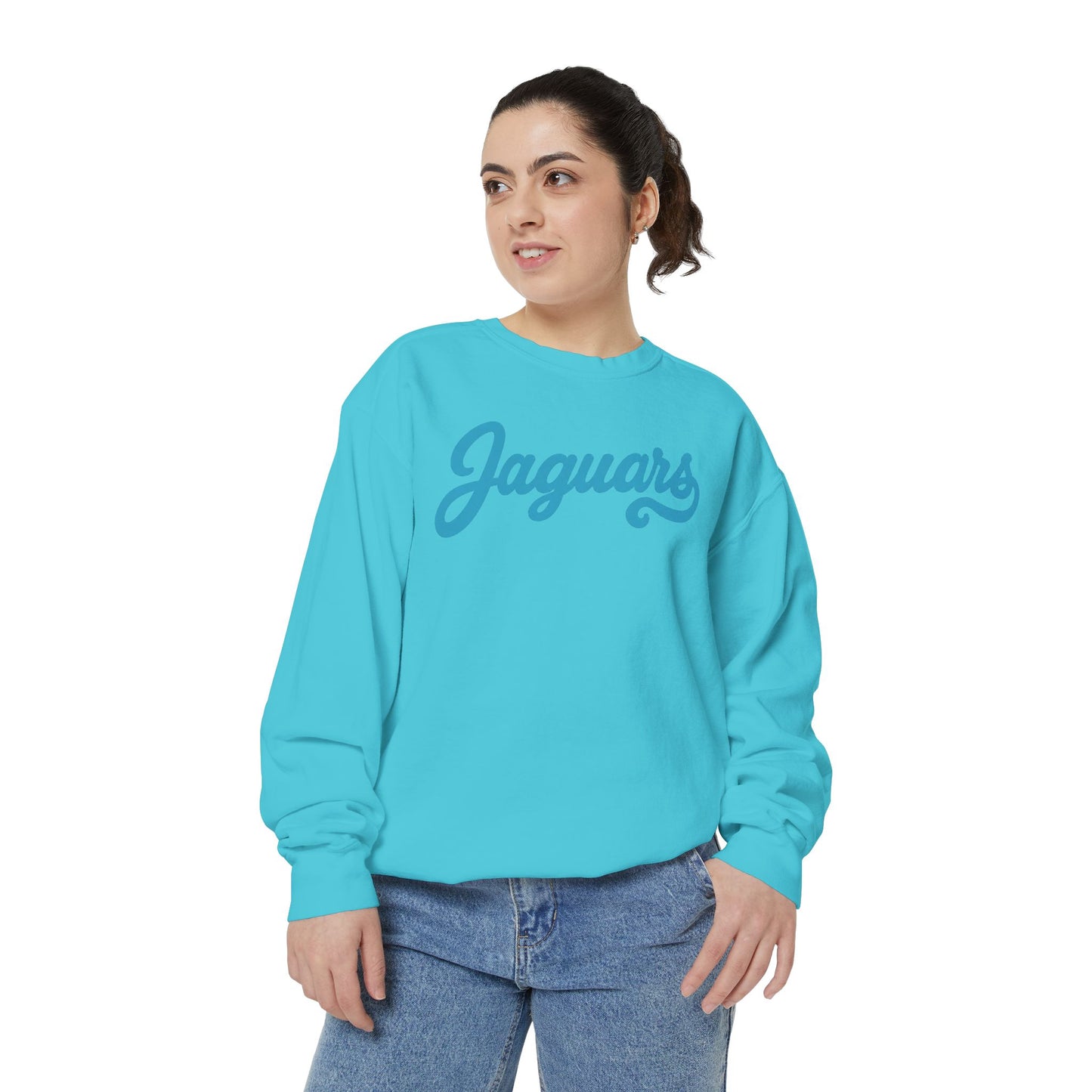 Retro Jaguars Script Sweatshirt