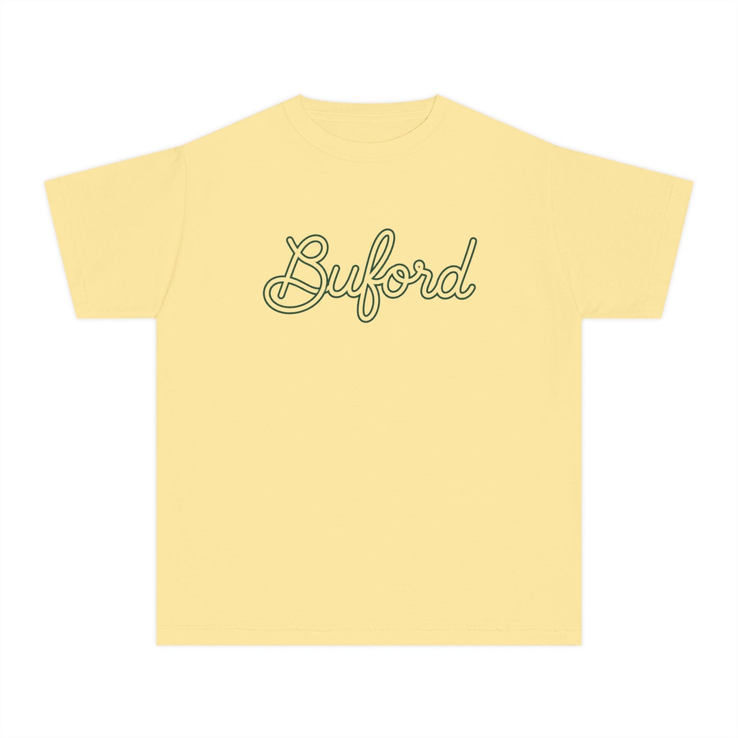 Buford New Script Youth Tee