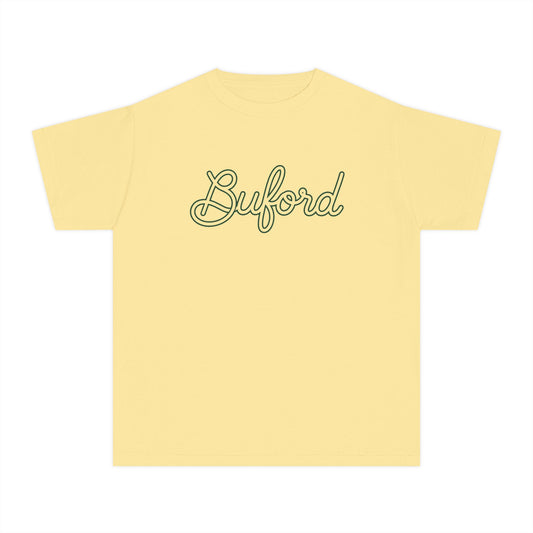 Buford New Script Youth Tee
