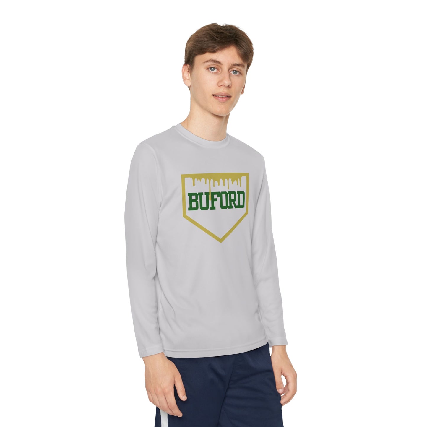 Buford Drip Plate Long Sleeve Competitor Tee