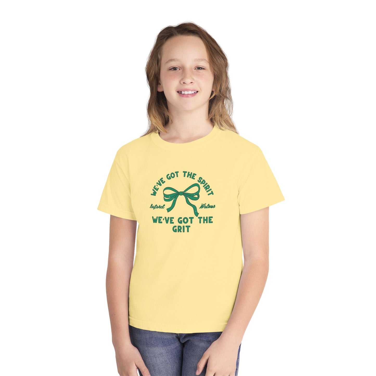 We've Got The Spirit Youth Comfort Colors Tee