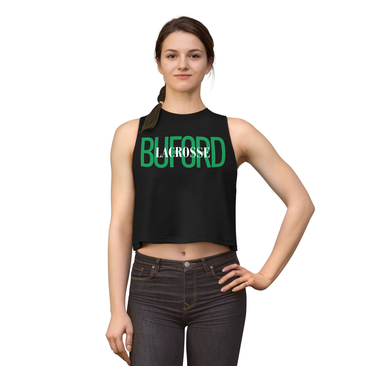 Buford Lacrosse Crop Tank